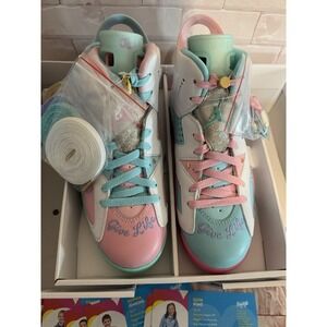Air Jordan 6‎ VI Doernbecher Freestyle Mens 7.5 "Give Life" Pink Teal SOLD OUT